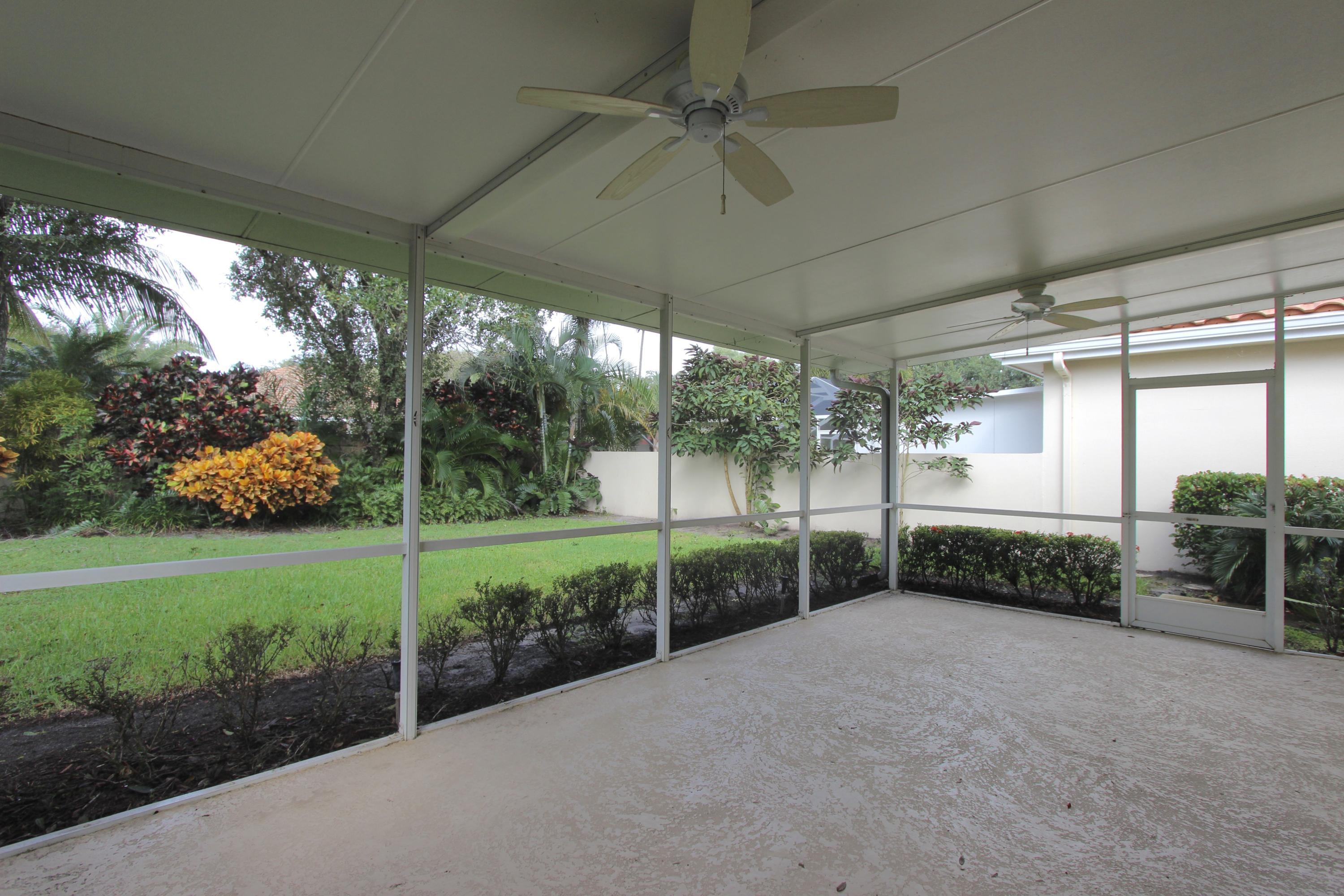 117 Hampton Circle Jupiter, FL 33458 - Photo 33 of 42 Screened Patio