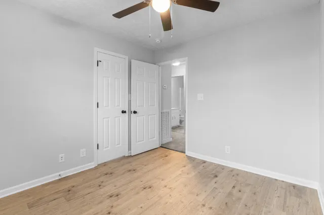 wooden floor in an empty room