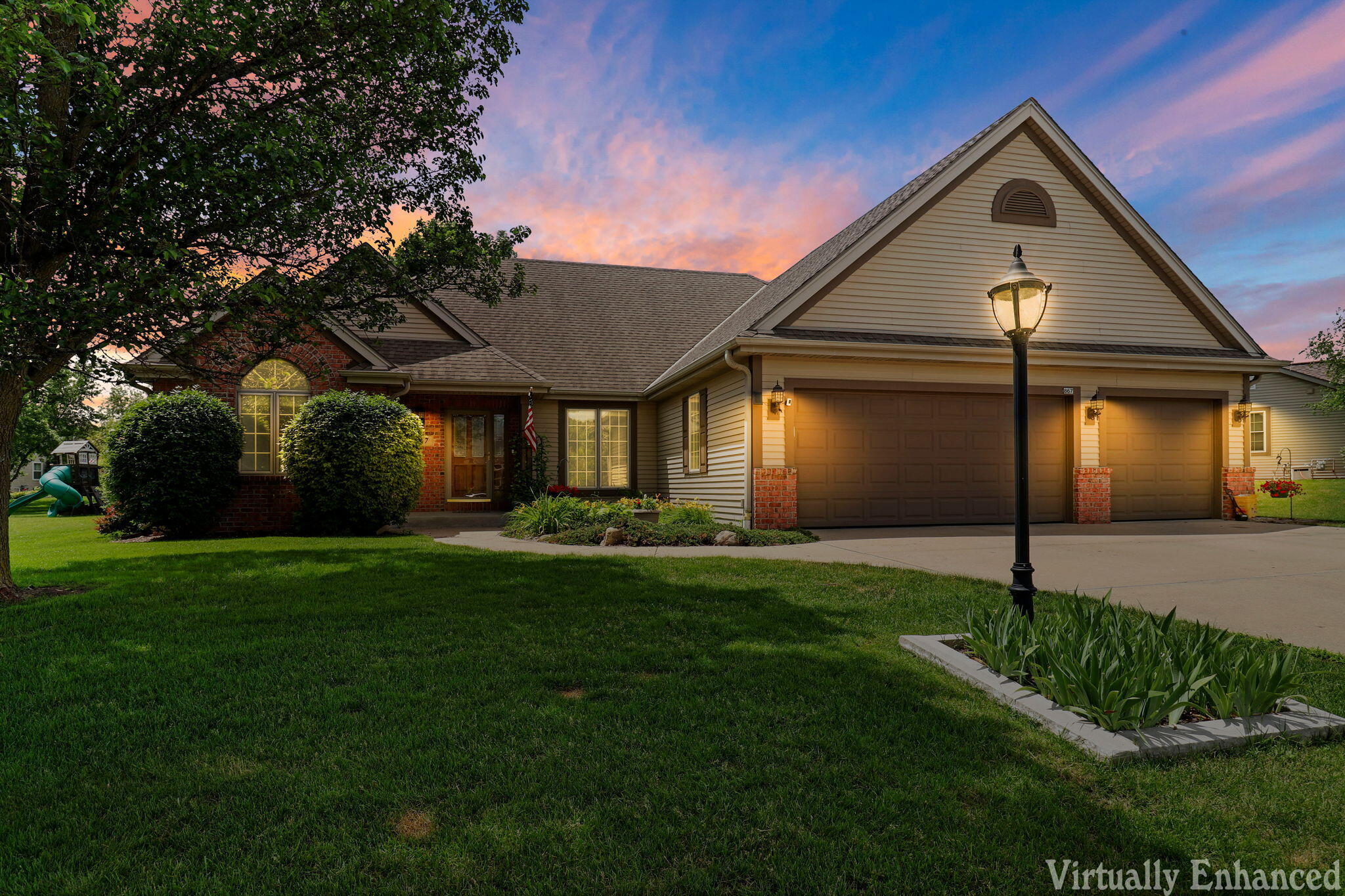 867 River Ridge Circle Waterford, WI 53185 - Photo 37 of 39 Front View Lit