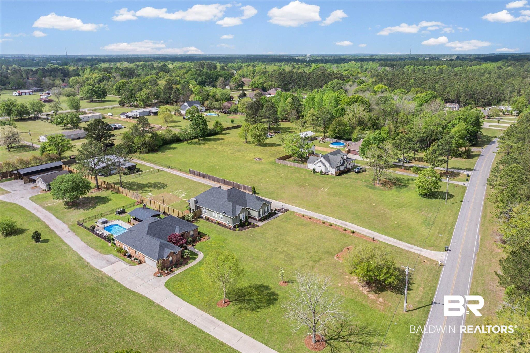 14342 Styx River Road Stapleton, AL 36578 - Photo 47 of 56 Aerial View