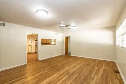wooden floor in an empty room
