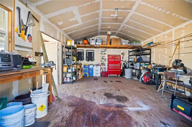 a view of storage and utility room