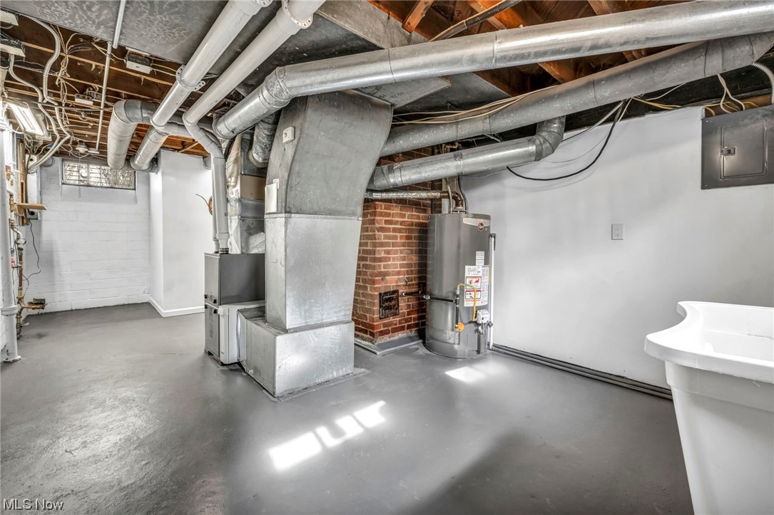 932 Englewood Road Cleveland Heights, OH 44121 - Photo 28 of 32 Basement featuring water heater