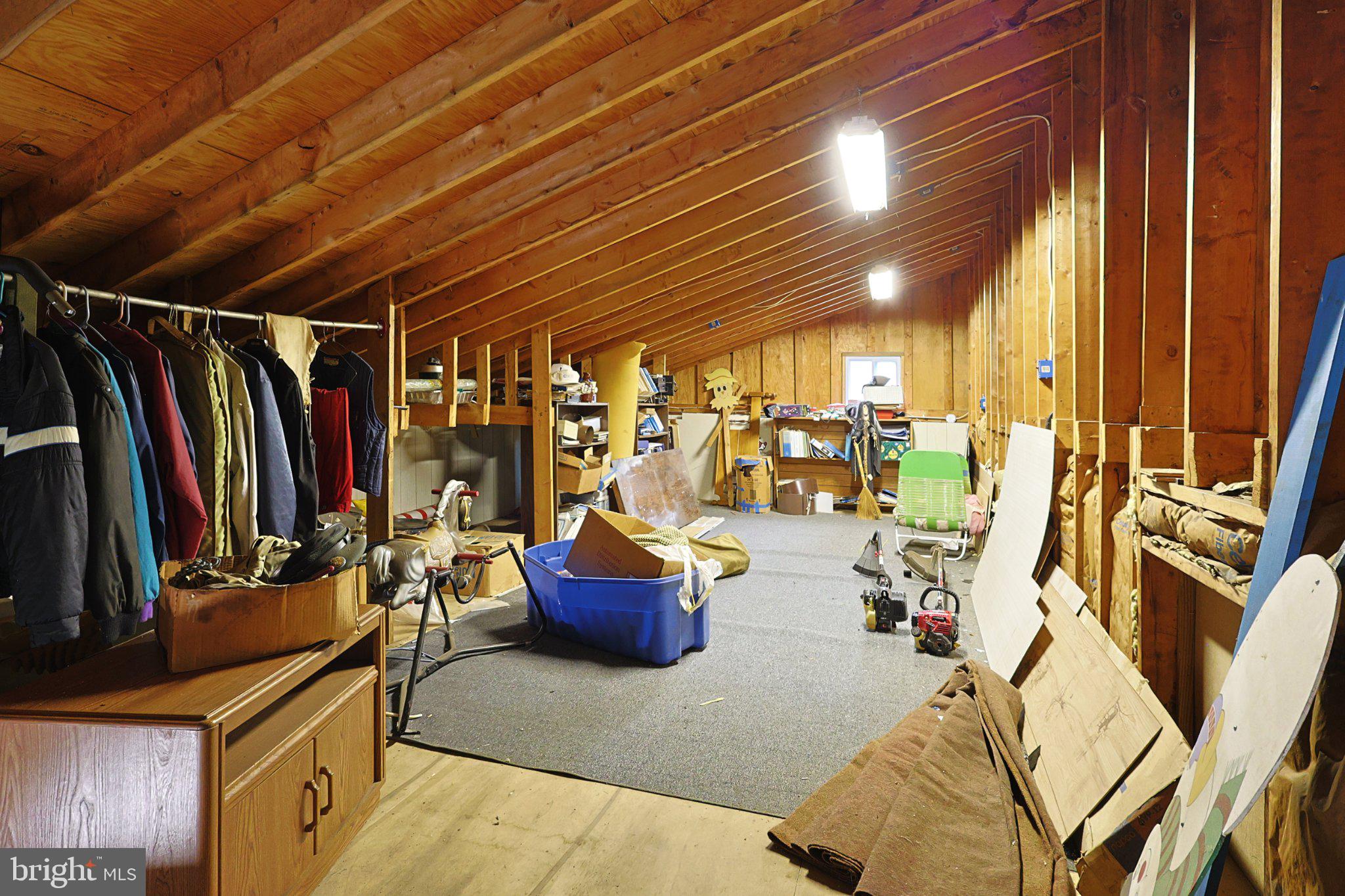 20619 Lord Road Southwest Frostburg, MD 21532 - Photo 40 of 57 Garage Attic Storage Space