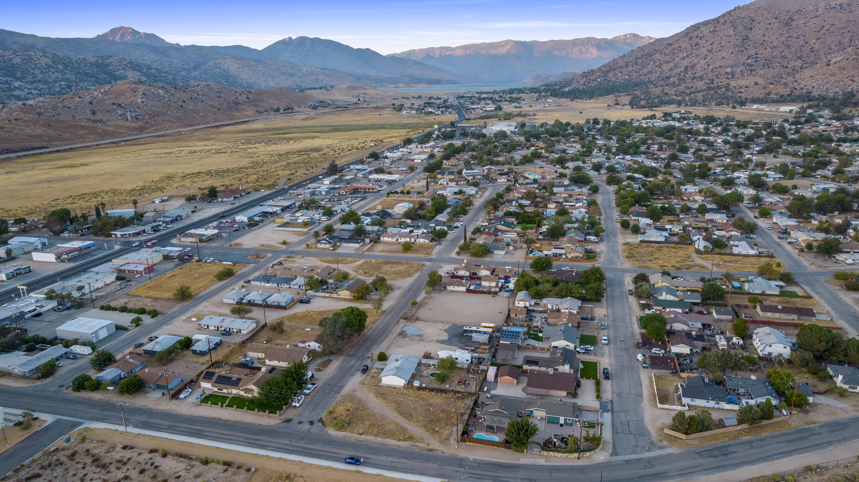 Flower Street Mountain Mesa, CA 93240 - Photo 6 of 10 an aerial view of residential houses with outdoor space
