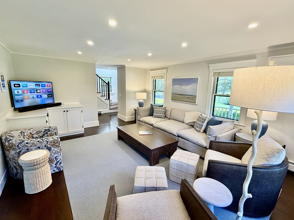 1 A Pochick Avenue Nantucket, MA 02554 - Photo 14 of 41 a living room with furniture and a couch