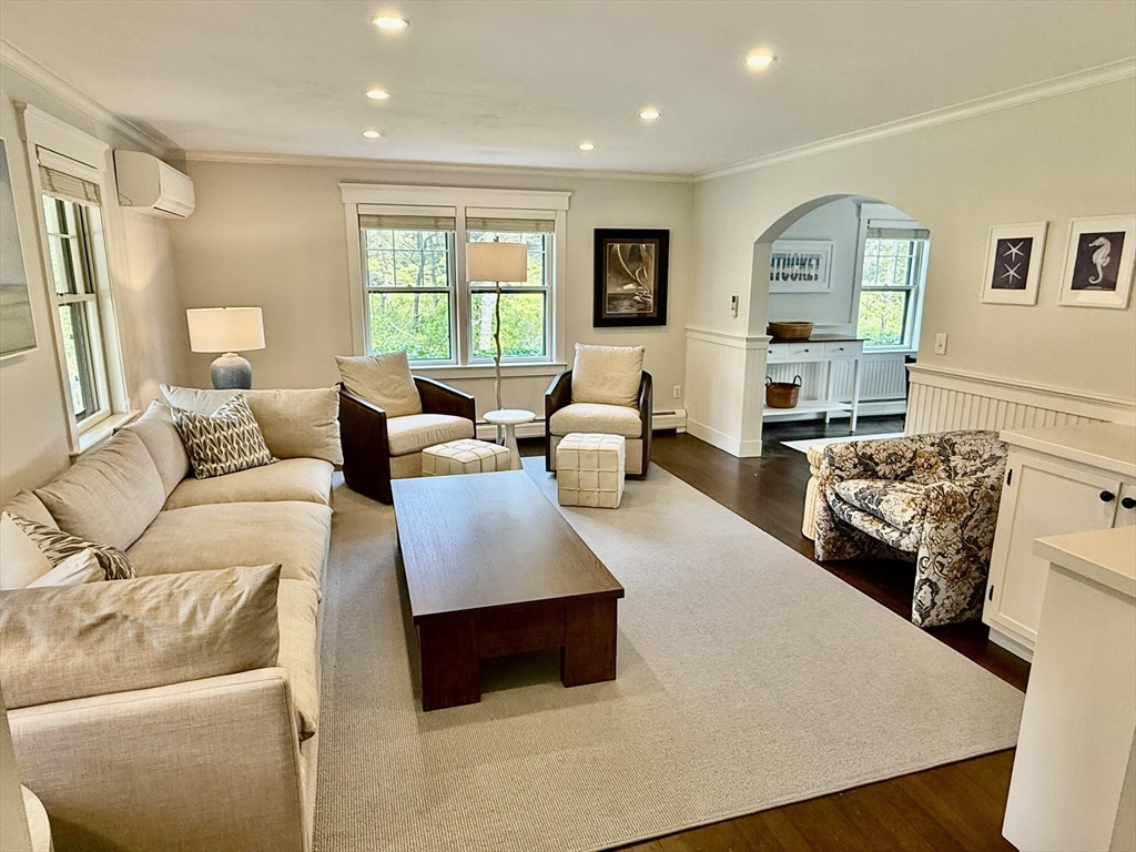 1 A Pochick Avenue Nantucket, MA 02554 - Photo 15 of 41 a living room with furniture and a large window