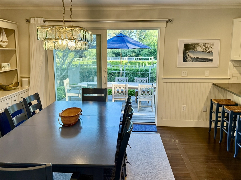 1 A Pochick Avenue Nantucket, MA 02554 - Photo 17 of 41 a view of a dining room with furniture window and outside view