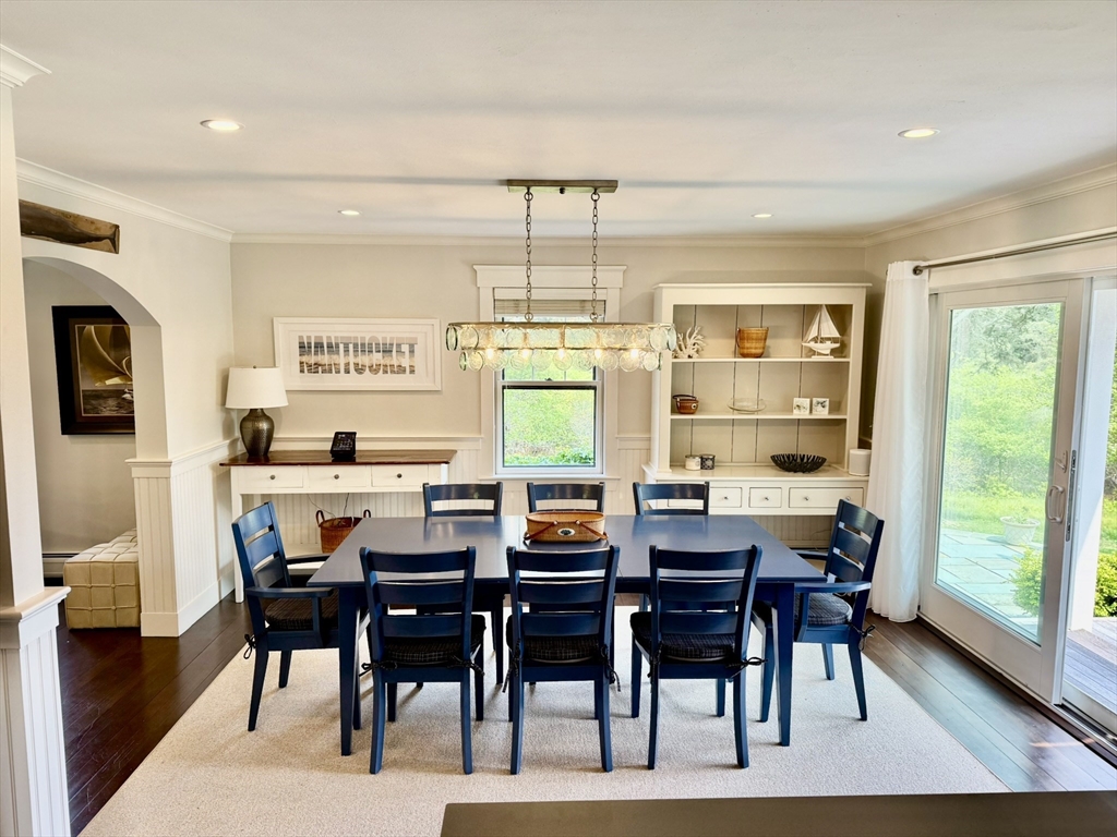 1 A Pochick Avenue Nantucket, MA 02554 - Photo 18 of 41 a view of a dining room with furniture and window