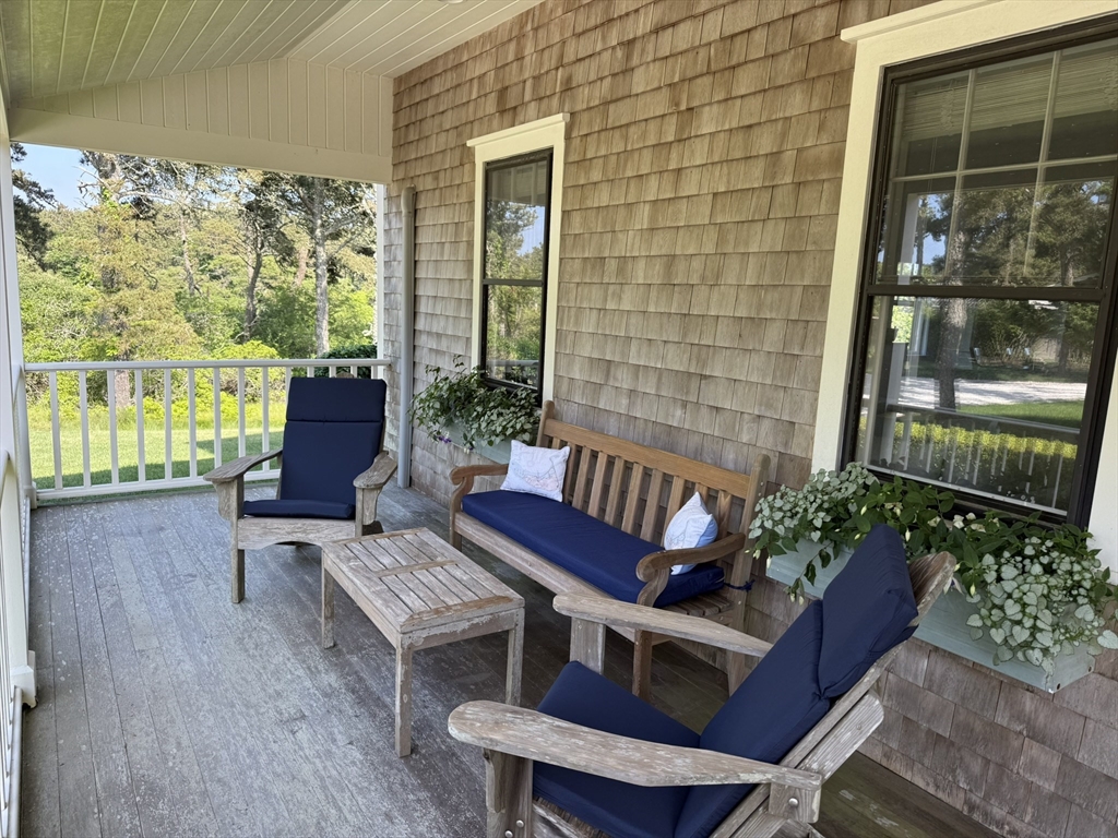 1 A Pochick Avenue Nantucket, MA 02554 - Photo 4 of 41 a view of a outdoor seating area with furniture