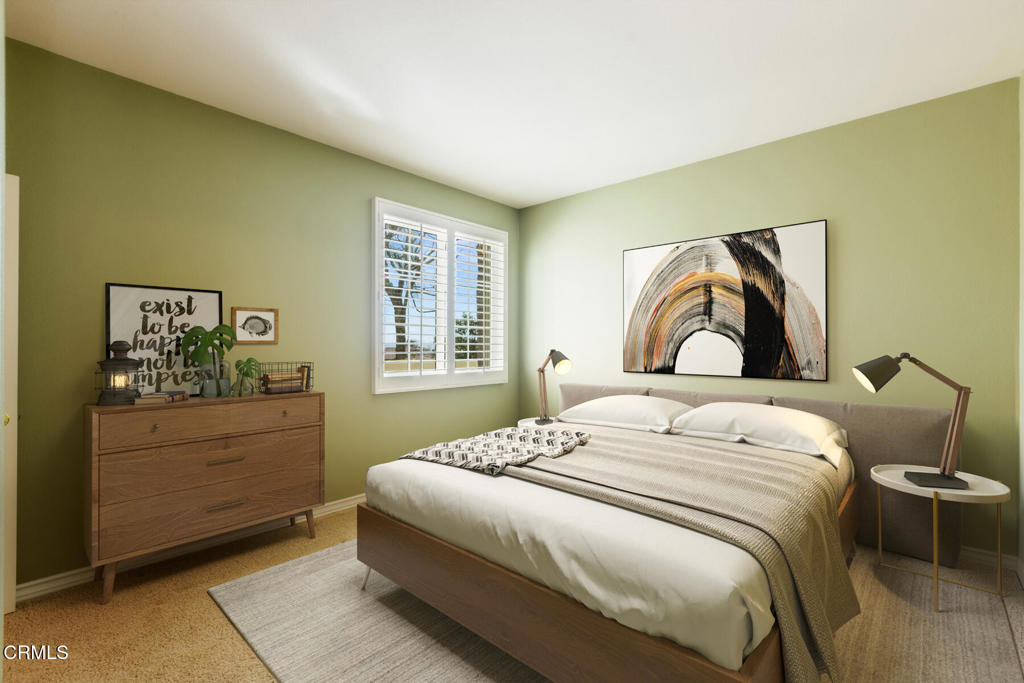 3710 Sunset Ridge Road Altadena, CA 91001 - Photo 23 of 45 a bedroom with a bed and window