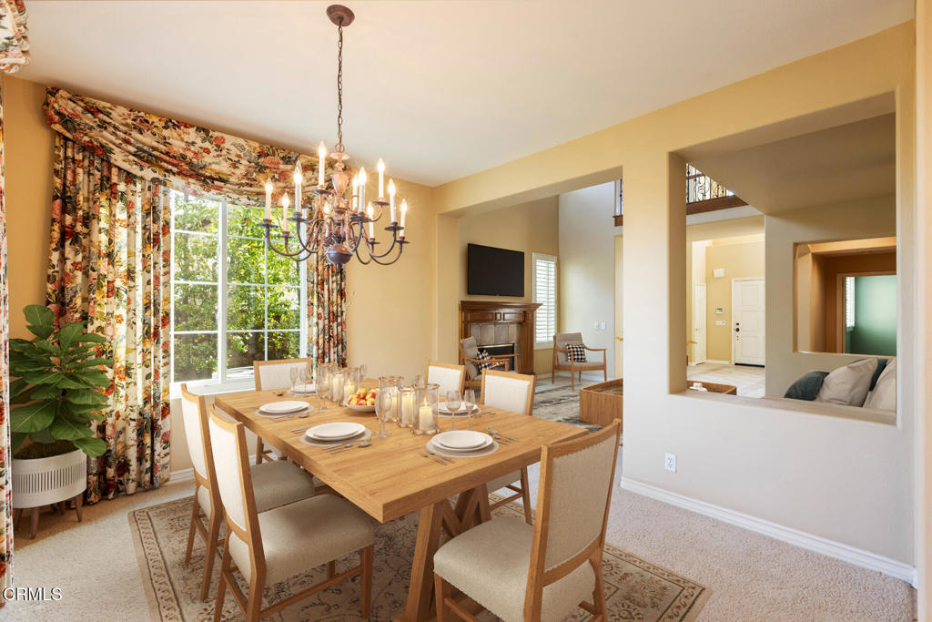 3710 Sunset Ridge Road Altadena, CA 91001 - Photo 7 of 45 a living room with furniture and a large window
