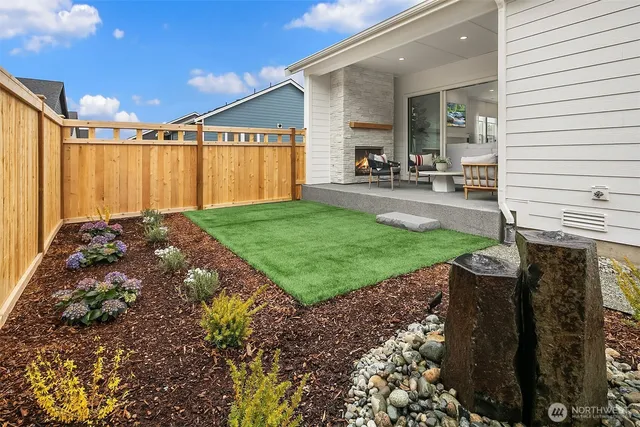 a view of outdoor space and yard