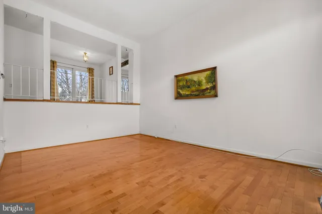 a view of empty room