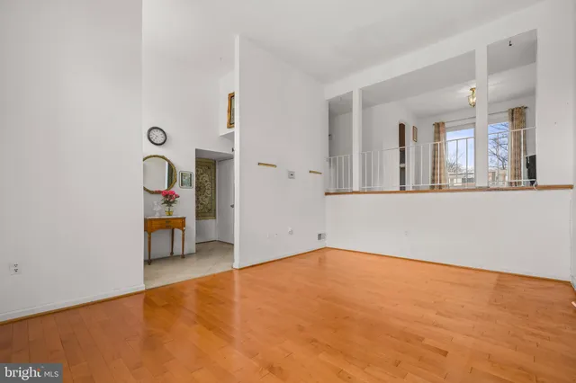 wooden floor in an empty room
