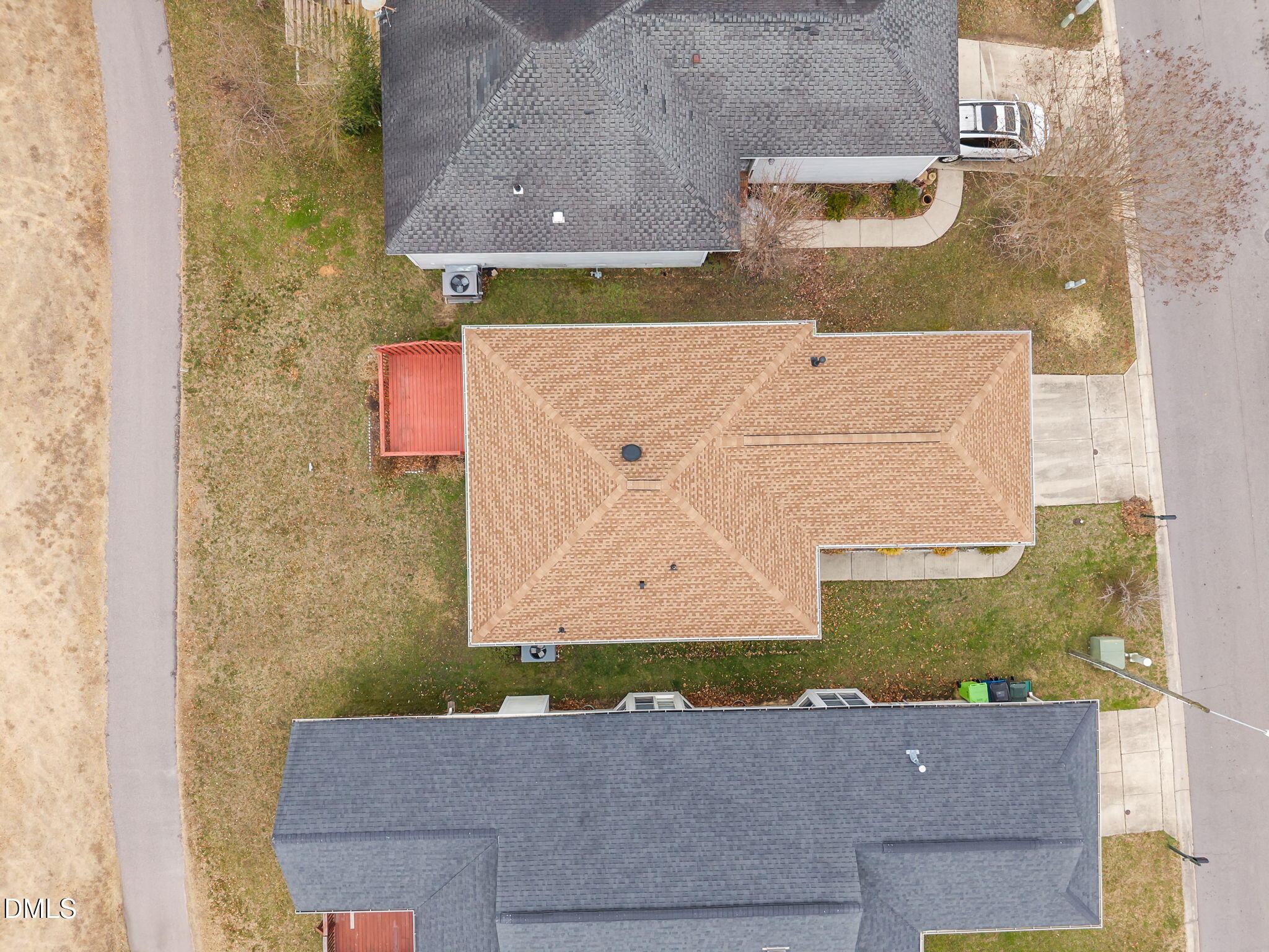 1953 Castle Pines Drive Raleigh, NC 27604 - Photo 43 of 47 an aerial view of a house