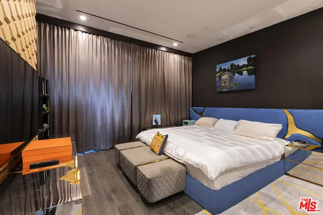 a very nice looking room with a large window