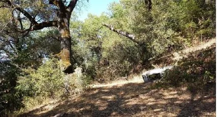 a view of a lake from a balcony