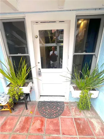 a view of a entryway door of the house