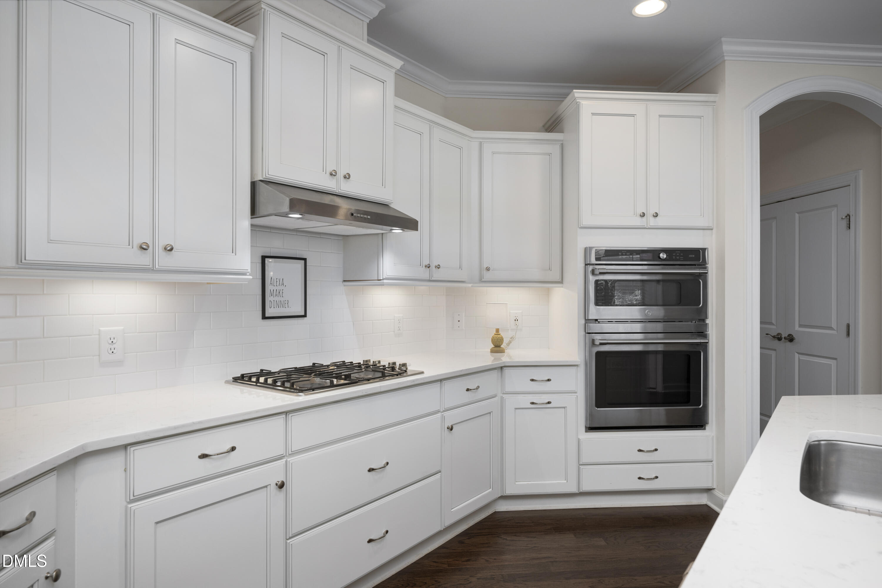1345 Provision Place Wake Forest, NC 27587 - Photo 21 of 72 a kitchen with white cabinets and appliances