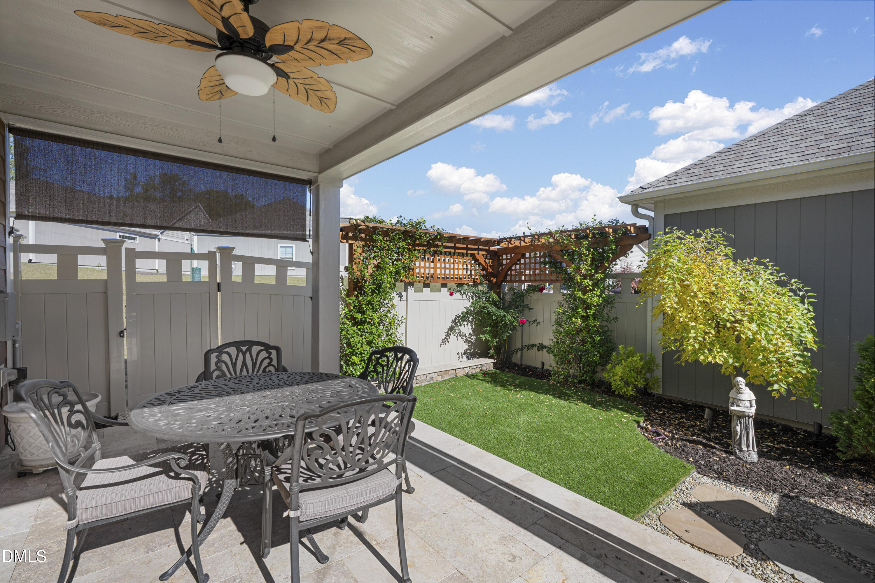 1345 Provision Place Wake Forest, NC 27587 - Photo 43 of 72 a outdoor living space with furniture and garden view