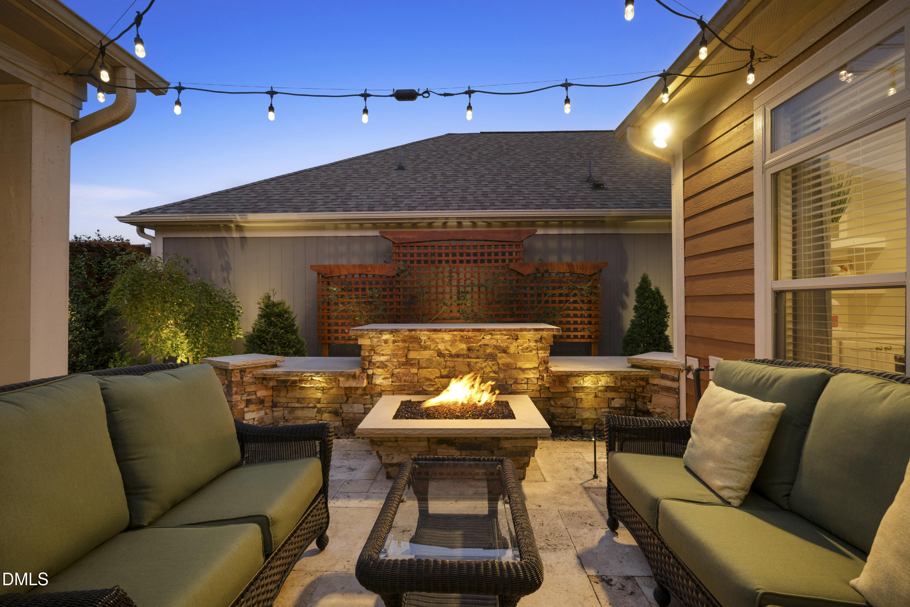 1345 Provision Place Wake Forest, NC 27587 - Photo 4 of 72 a outdoor living space with patio furniture and potted plants