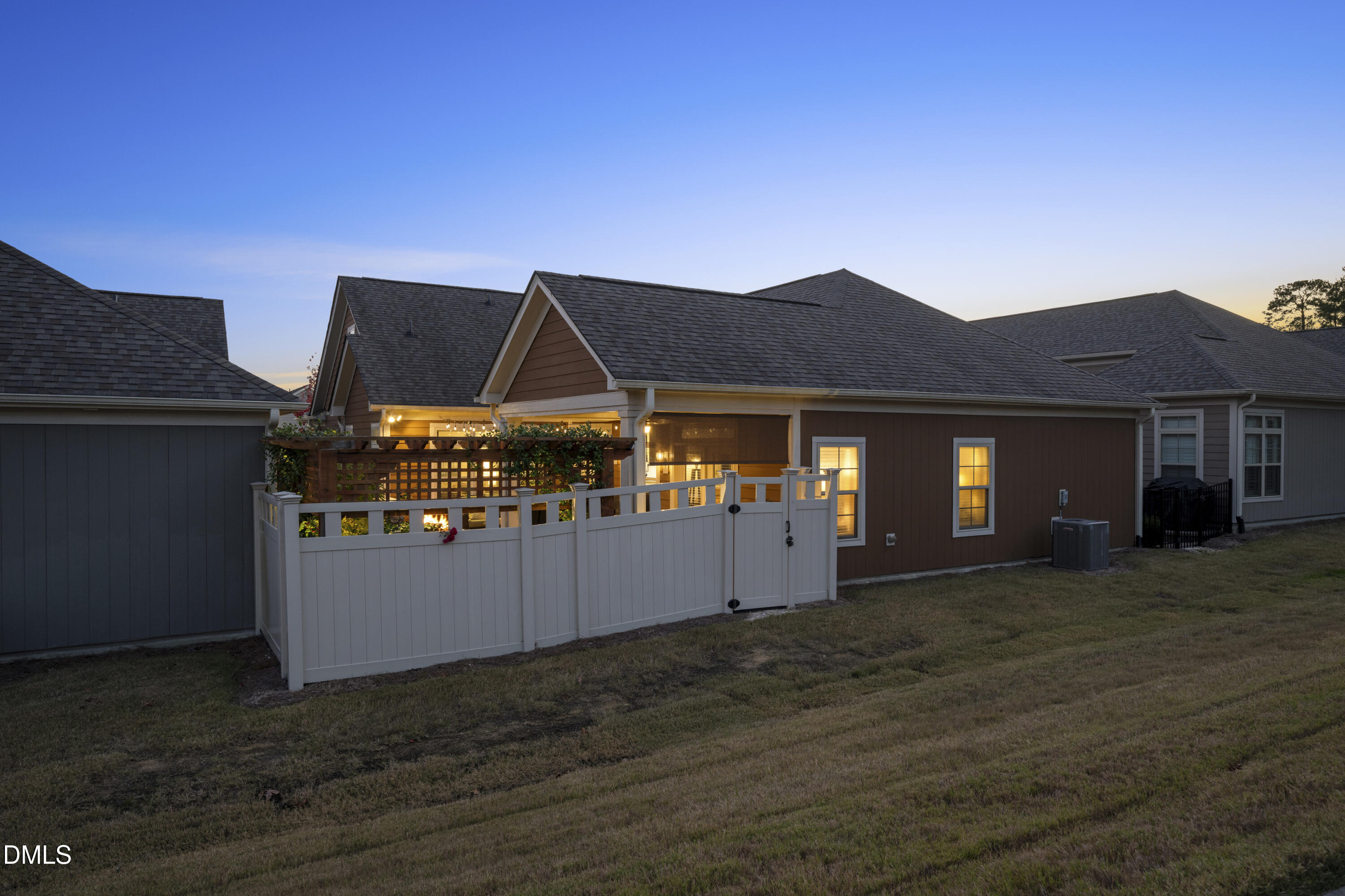 1345 Provision Place Wake Forest, NC 27587 - Photo 52 of 72 a view of a house with a backyard