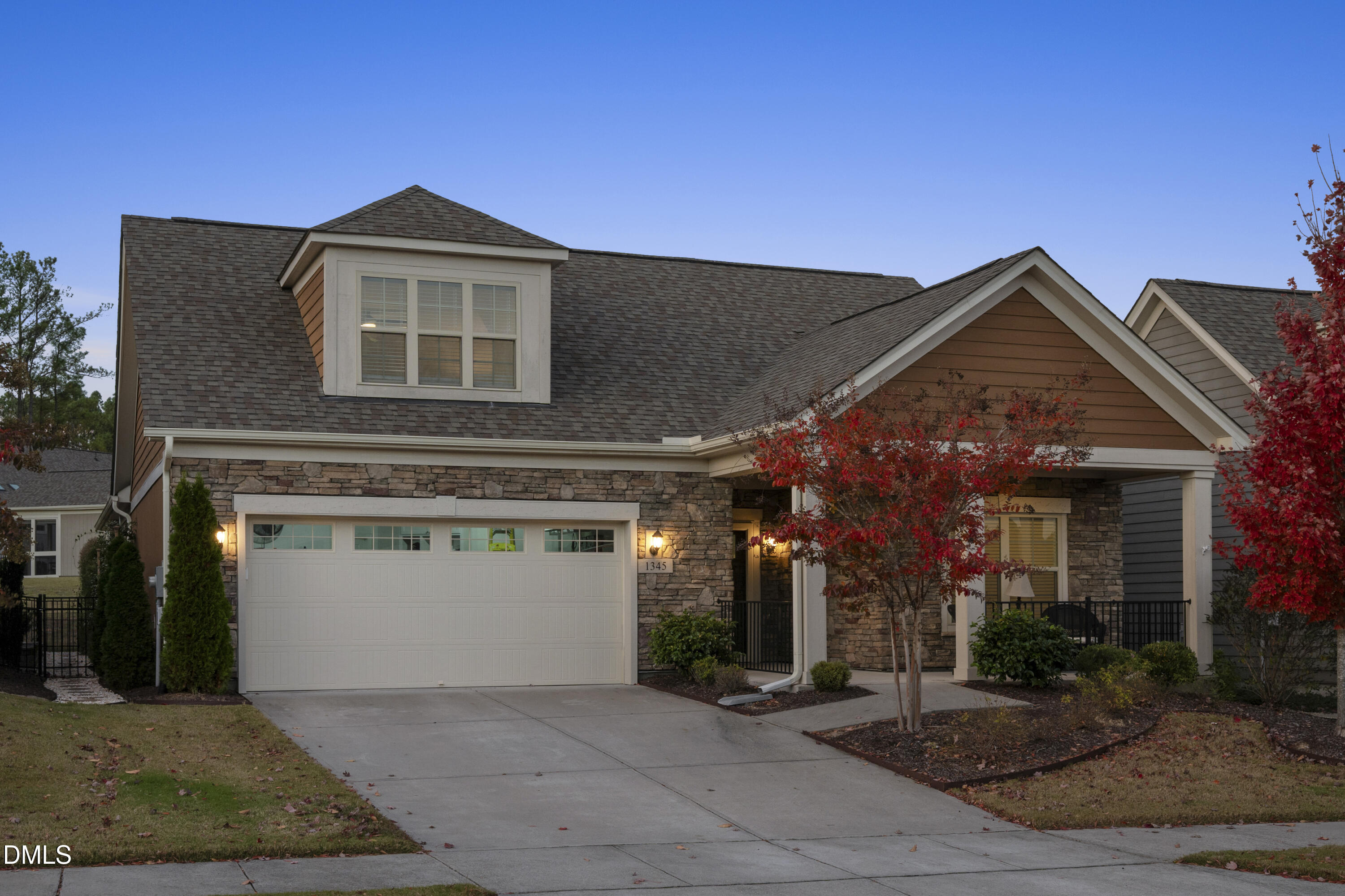 1345 Provision Place Wake Forest, NC 27587 - Photo 54 of 72 a front view of a house with a yard