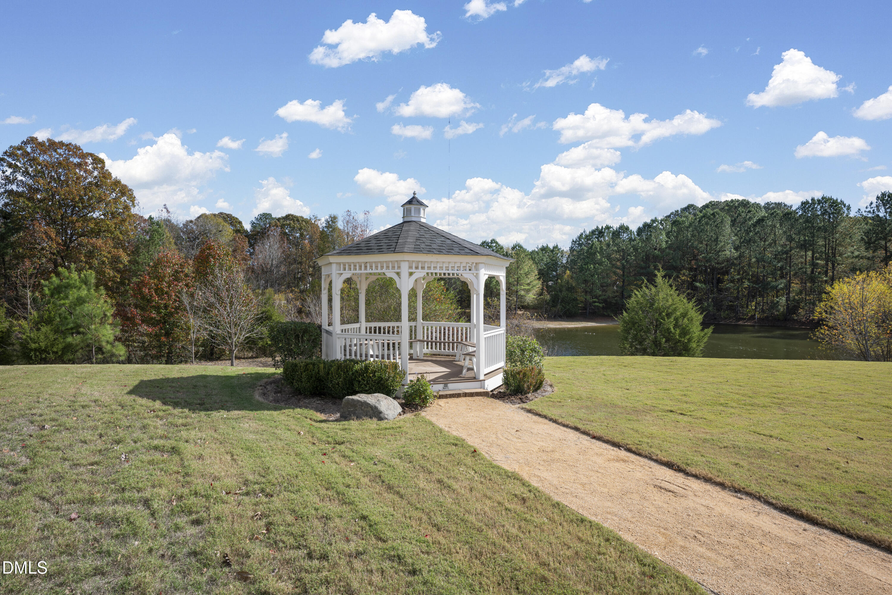 1345 Provision Place Wake Forest, NC 27587 - Photo 62 of 72 a front view of a house with garden