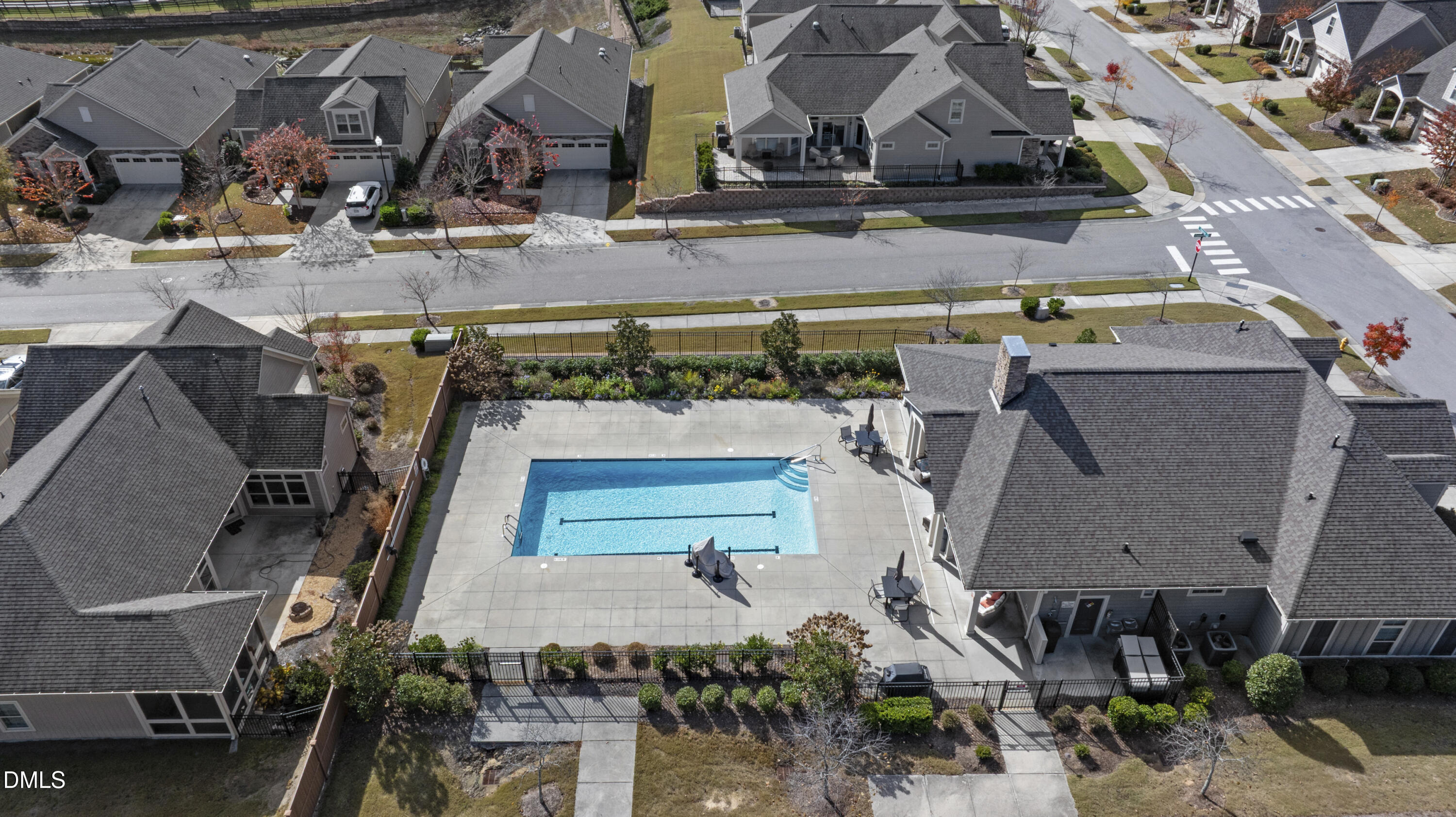 1345 Provision Place Wake Forest, NC 27587 - Photo 64 of 72 an aerial view of houses with outdoor space