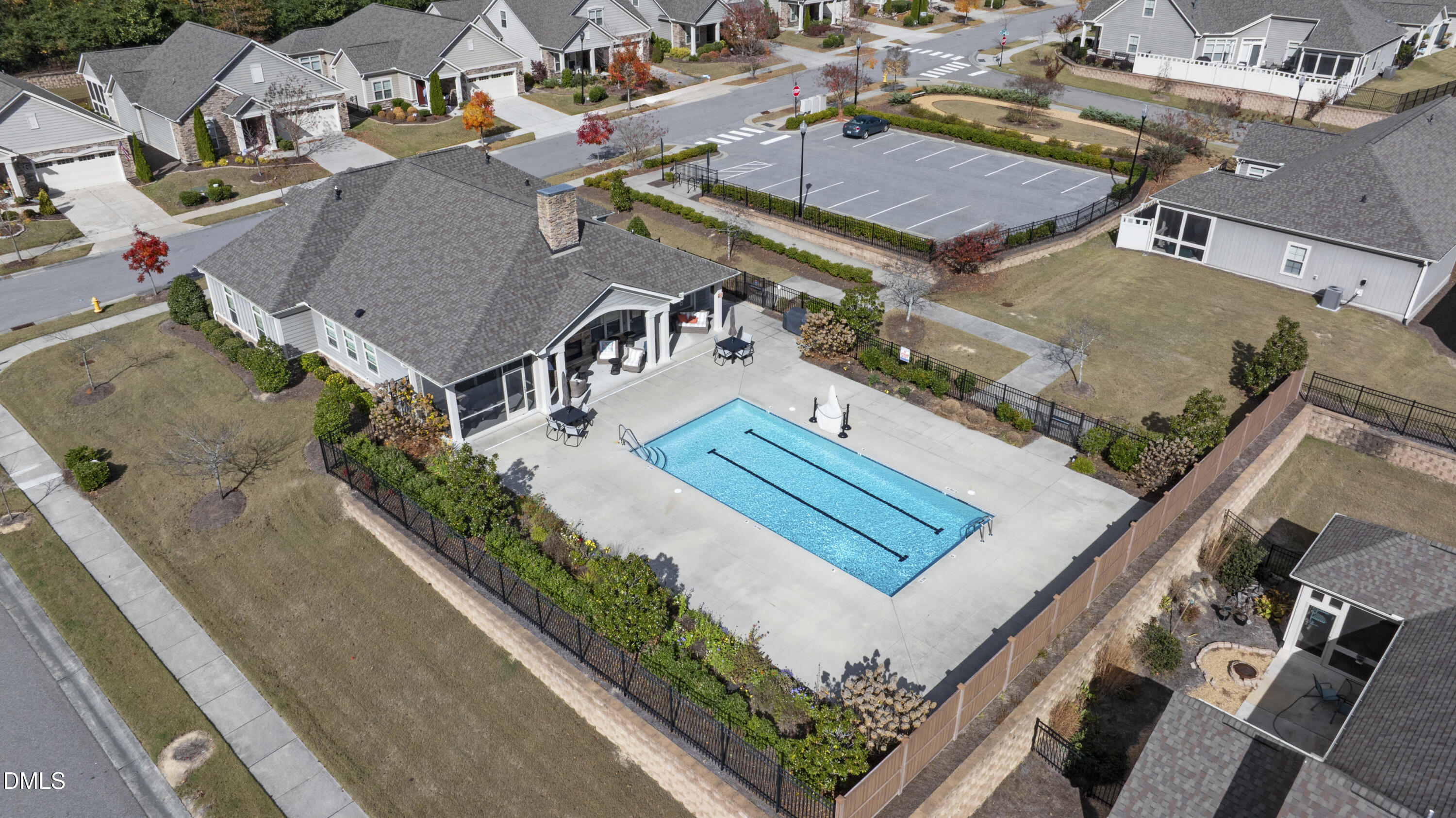 1345 Provision Place Wake Forest, NC 27587 - Photo 65 of 72 an aerial view of a house