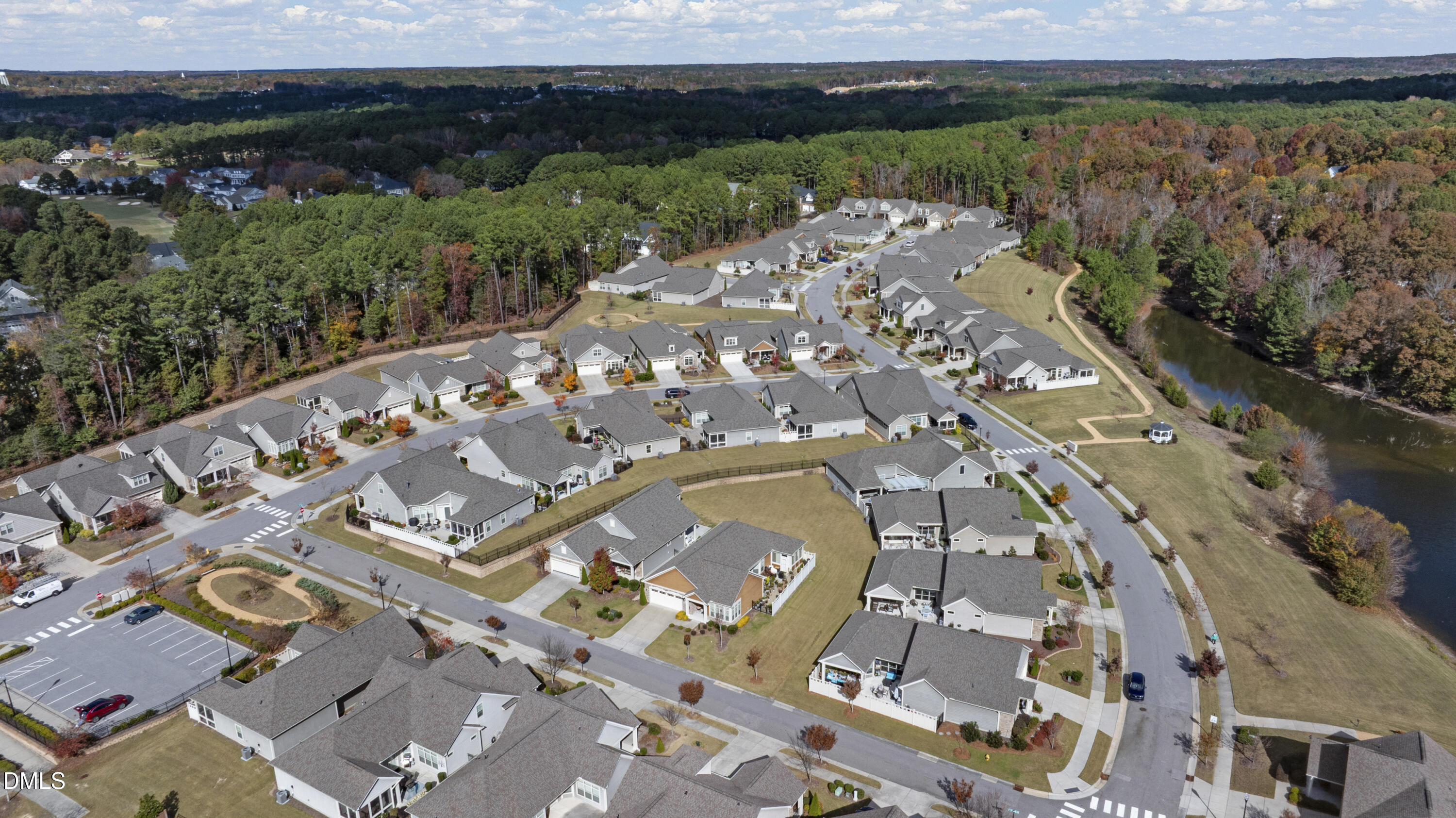 1345 Provision Place Wake Forest, NC 27587 - Photo 71 of 72 an aerial view of a house