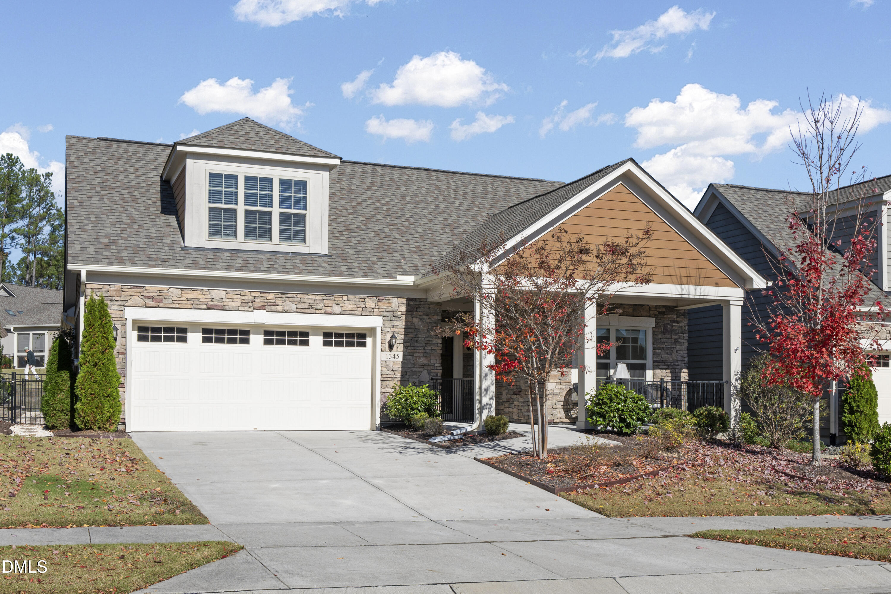1345 Provision Place Wake Forest, NC 27587 - Photo 7 of 72 a front view of a house with garden