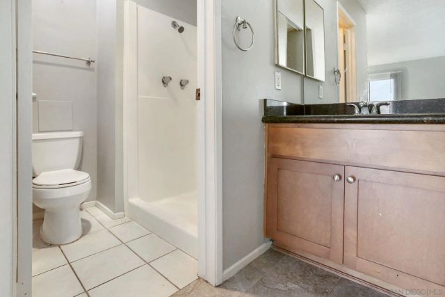 an empty room with an entryway