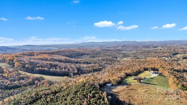 a view of city and mountain