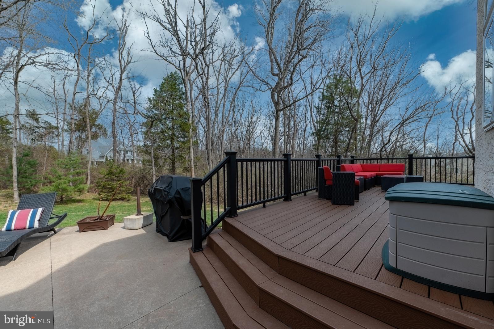 13 Maack Road Pottstown, PA 19465 - Photo 52 of 65 Serene deck with nature's backdrop.