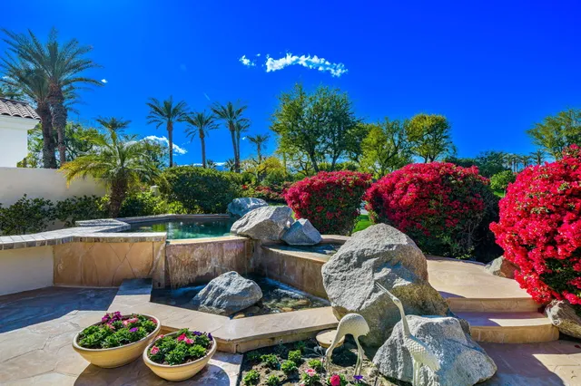 a view of a house with patio