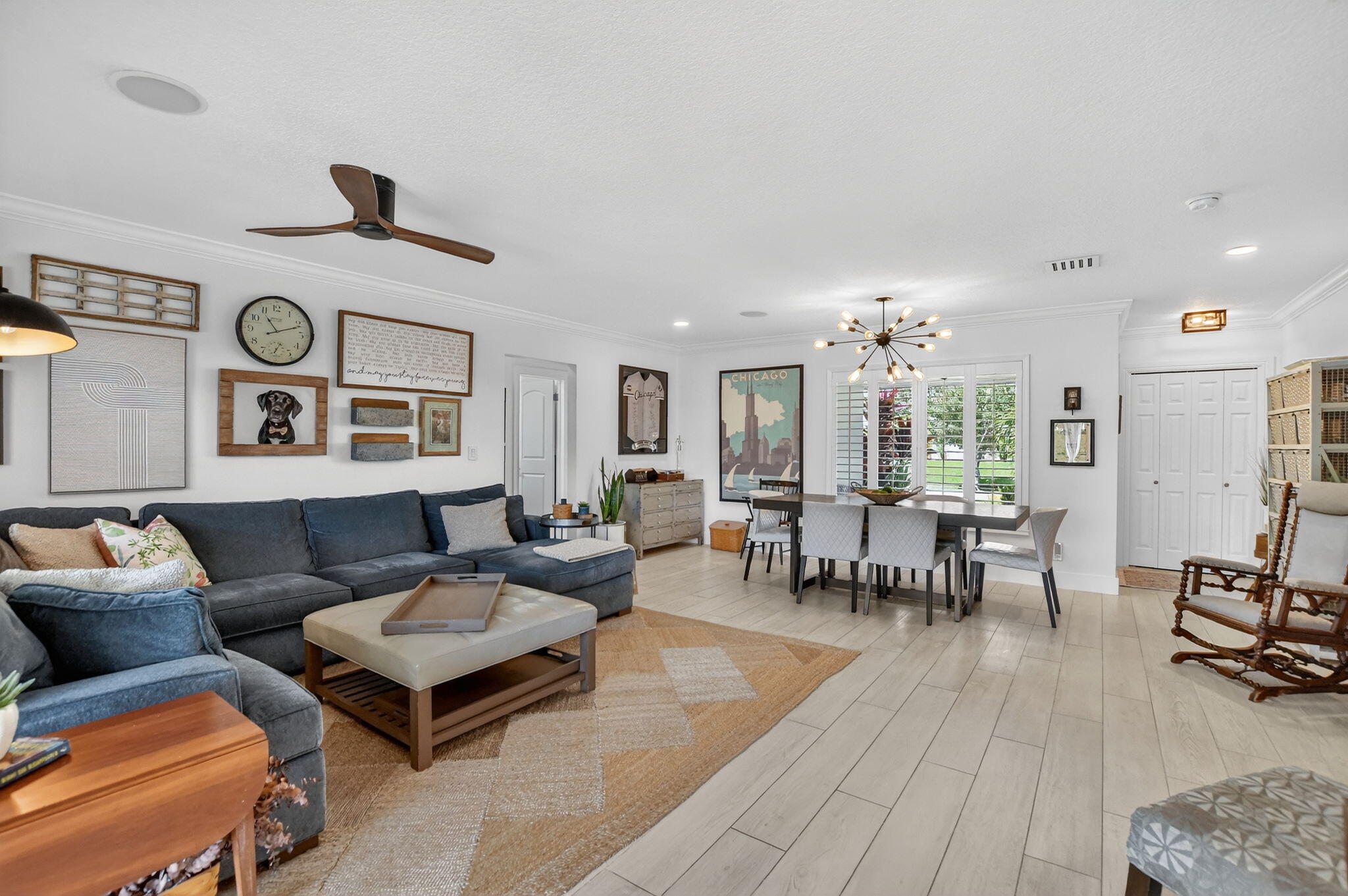 1388 Walnut Terrace Boca Raton, FL 33486 - Photo 12 of 74 a living room with furniture and wooden floor
