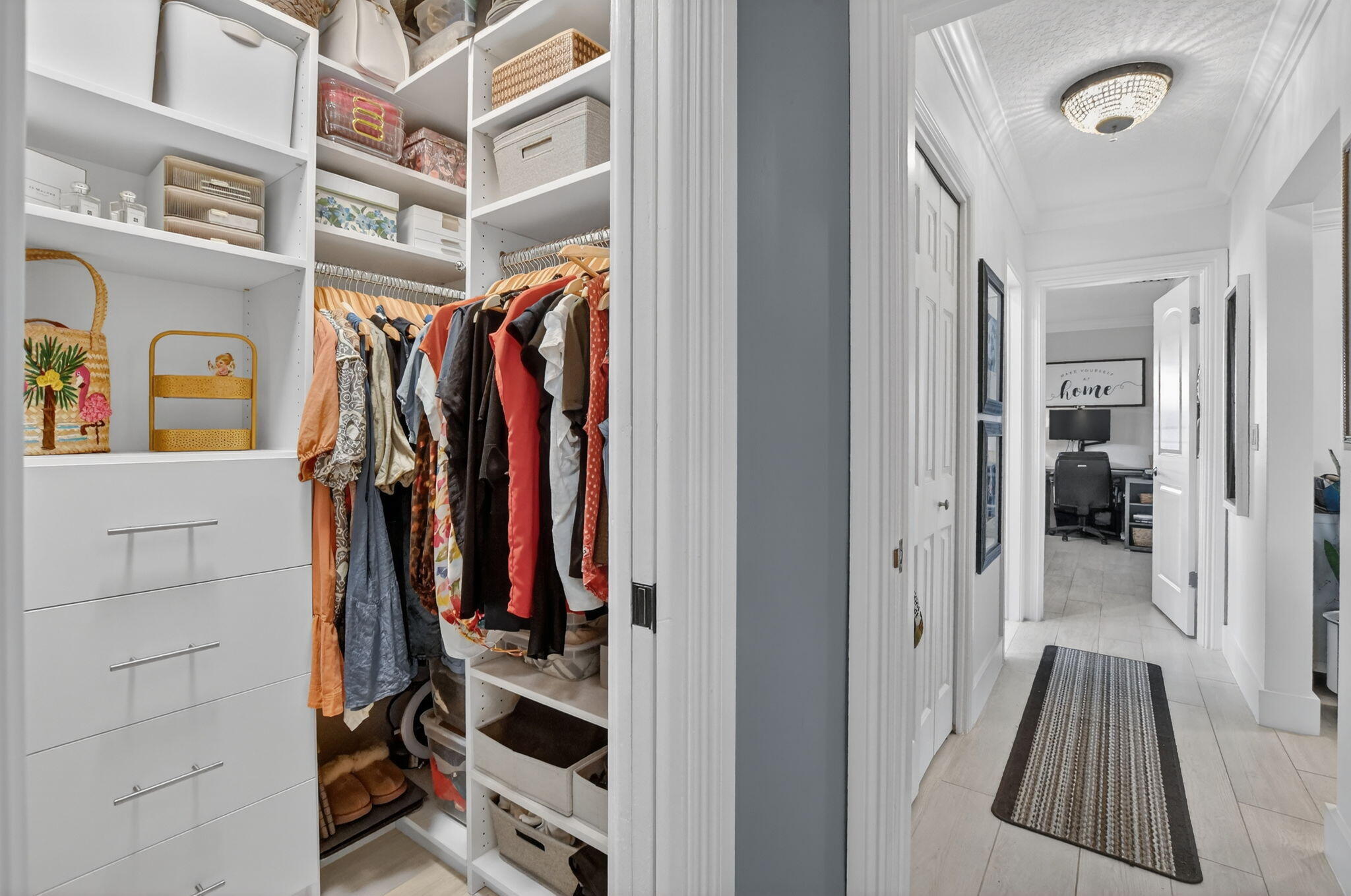 1388 Walnut Terrace Boca Raton, FL 33486 - Photo 34 of 74 a view of walk in closet with clothes and shoes