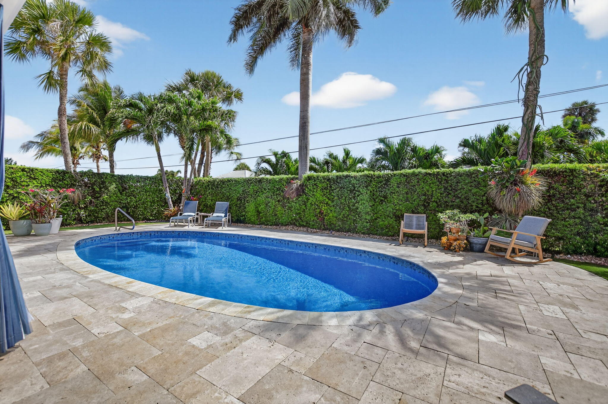 1388 Walnut Terrace Boca Raton, FL 33486 - Photo 52 of 74 a view of outdoor space yard swimming pool and patio