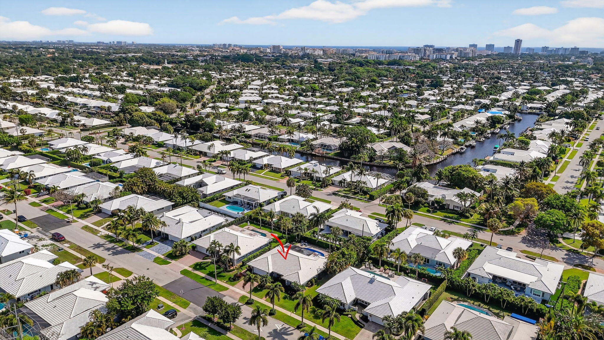 1388 Walnut Terrace Boca Raton, FL 33486 - Photo 68 of 74 an aerial view of a city