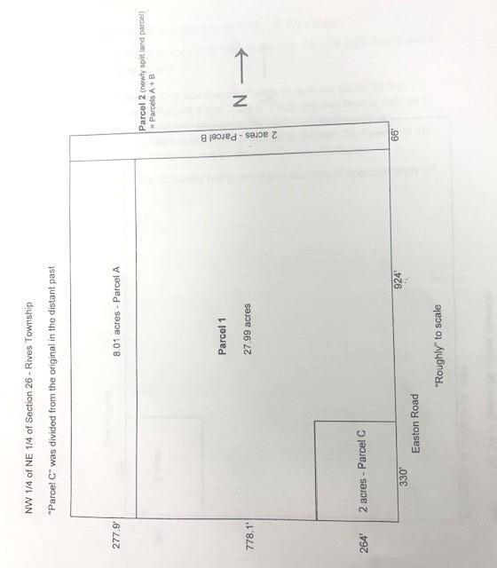 9028 Easton Road Rives Junction, MI 49277 - Photo 6 of 6 Proposed Split