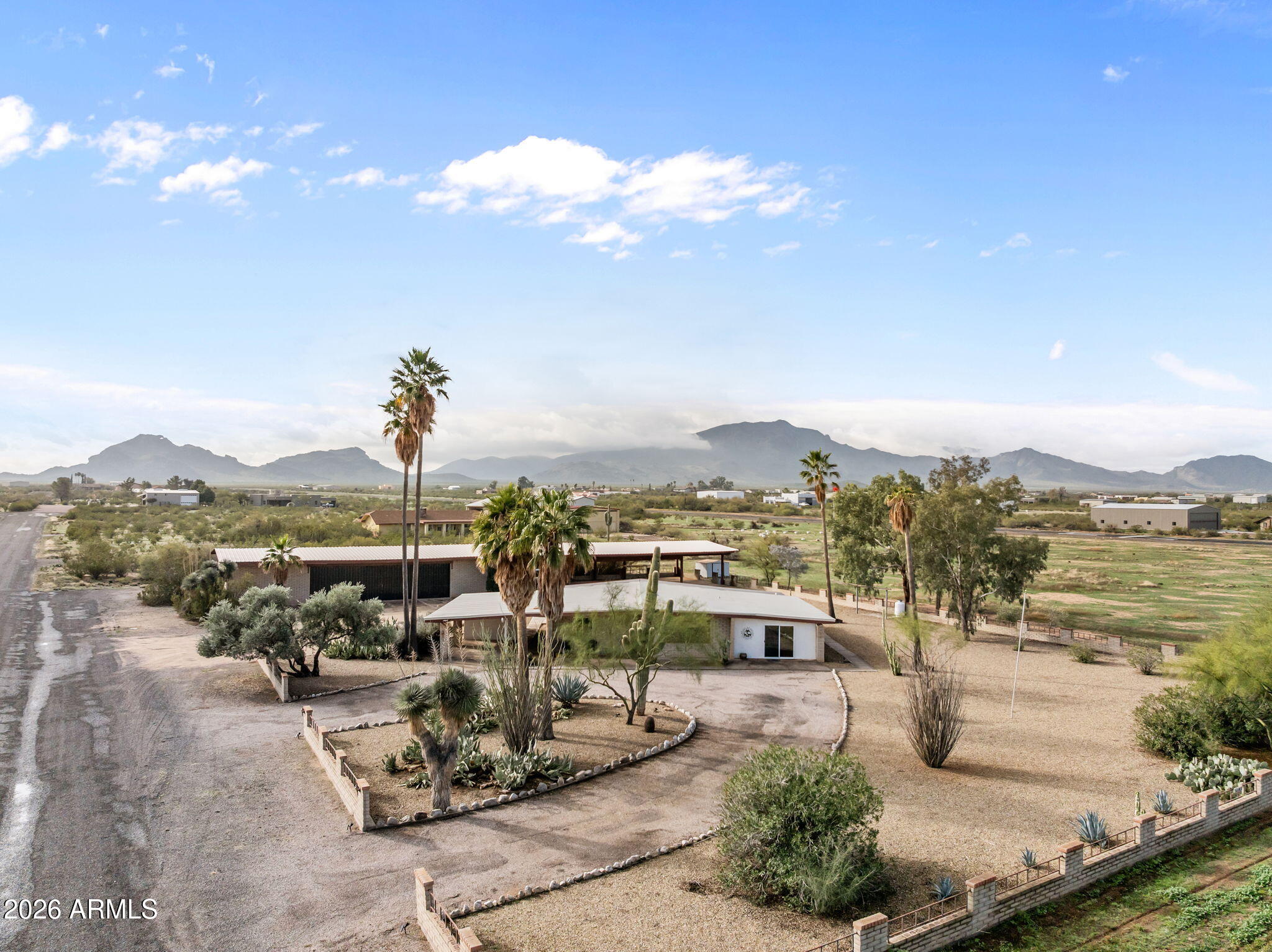 a view of a terrace with sitting area