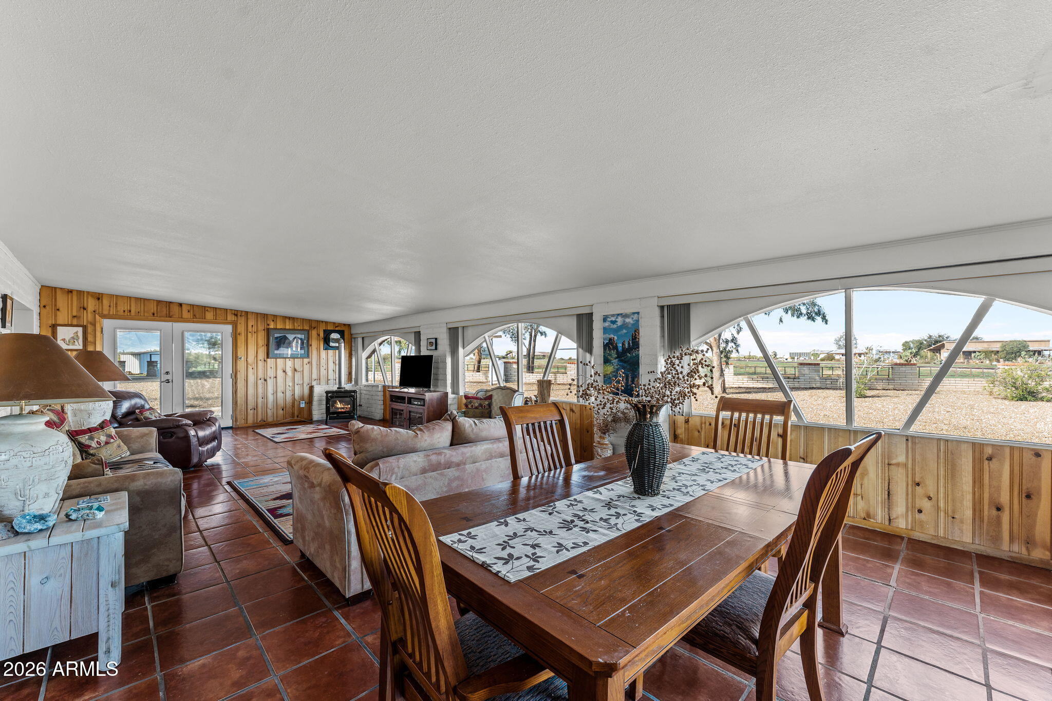 50907 West Iver Road Aguila, AZ 85320 - Photo 10 of 46 a view of a dining room with furniture window and outside view