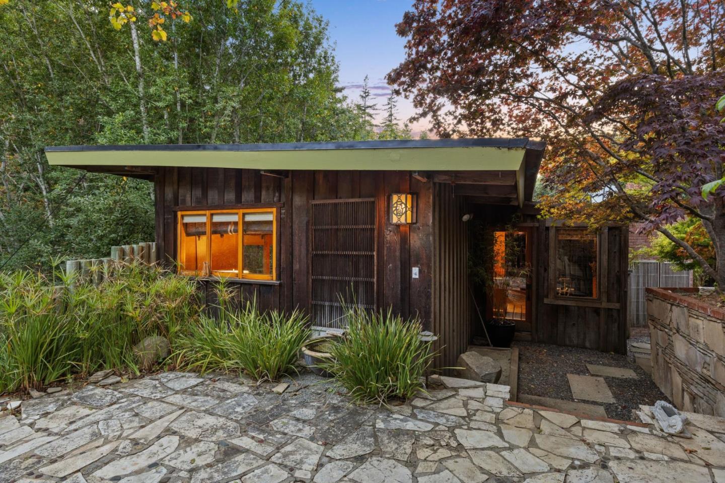 10026 Sycamore Canyon Road Big Sur, CA 93920 - Photo 4 of 67 a view of a entryway door of the house