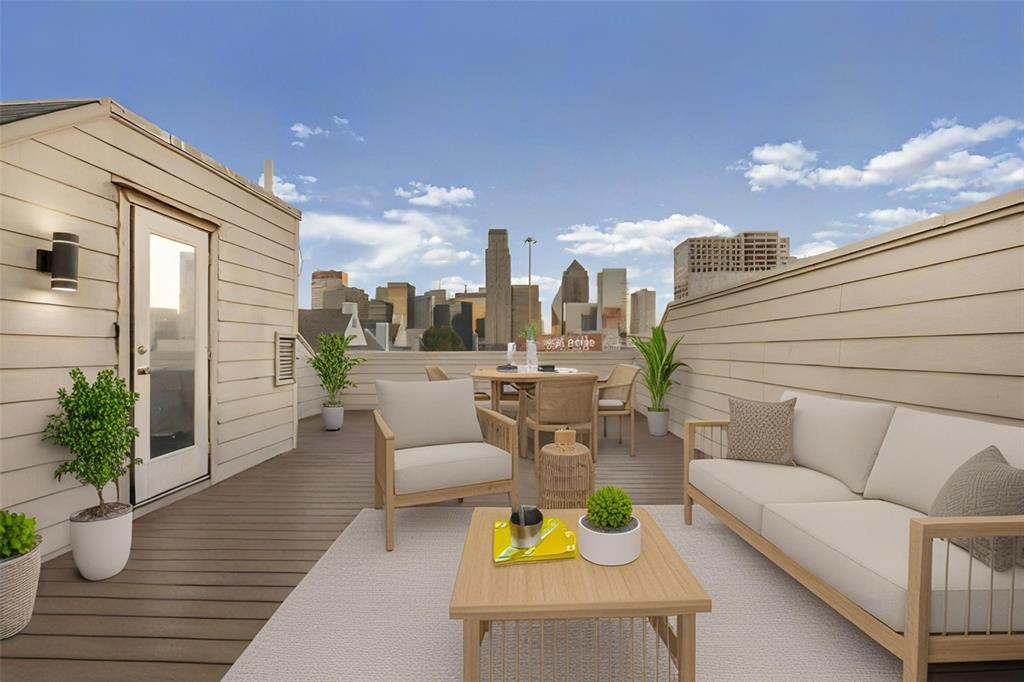 1016 Liberty Street, Unit 4 Dallas, TX 75204 - Photo 8 of 33 a view of a terrace with furniture