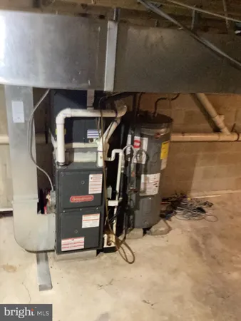 a view of storage and utility room
