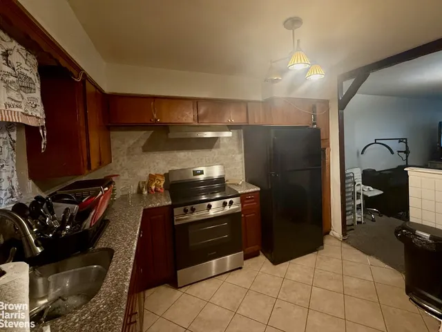 a front view of a building