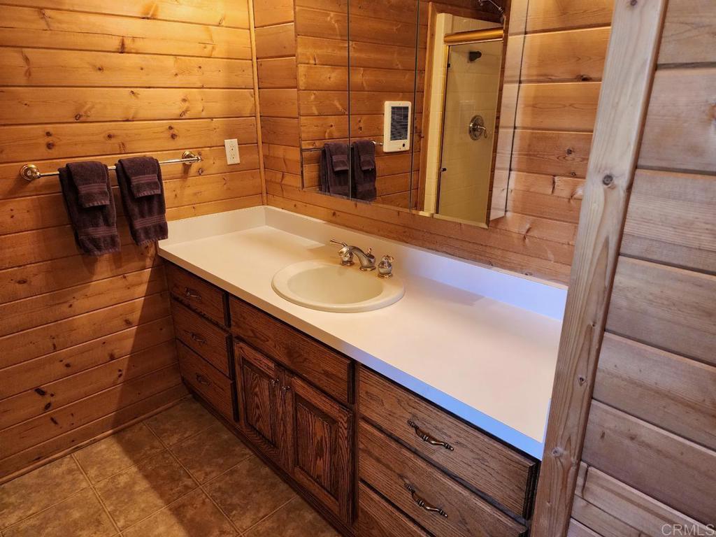 34675 Yuma Road Julian, CA 92036 - Photo 19 of 28 a bathroom with a sink and a mirror