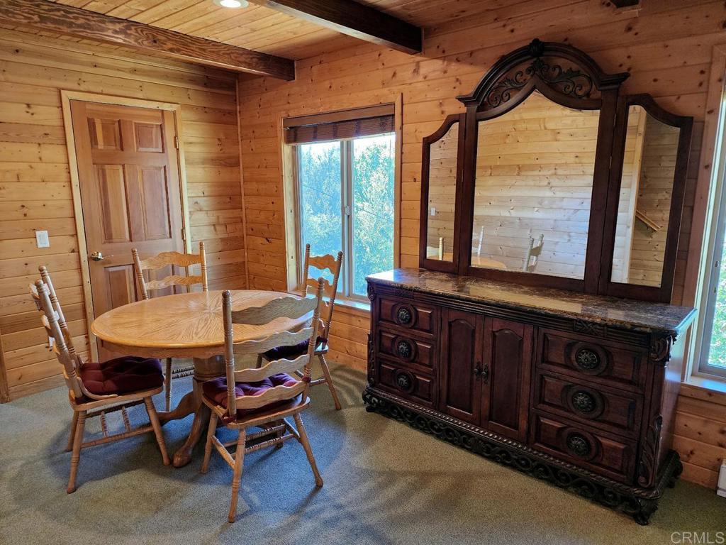 34675 Yuma Road Julian, CA 92036 - Photo 20 of 28 a dining room with furniture and window